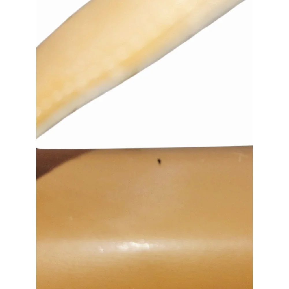 Lamarthe Paris Tan Leather Satchel Handbag Top Handle Bag - Picture 7 of 16